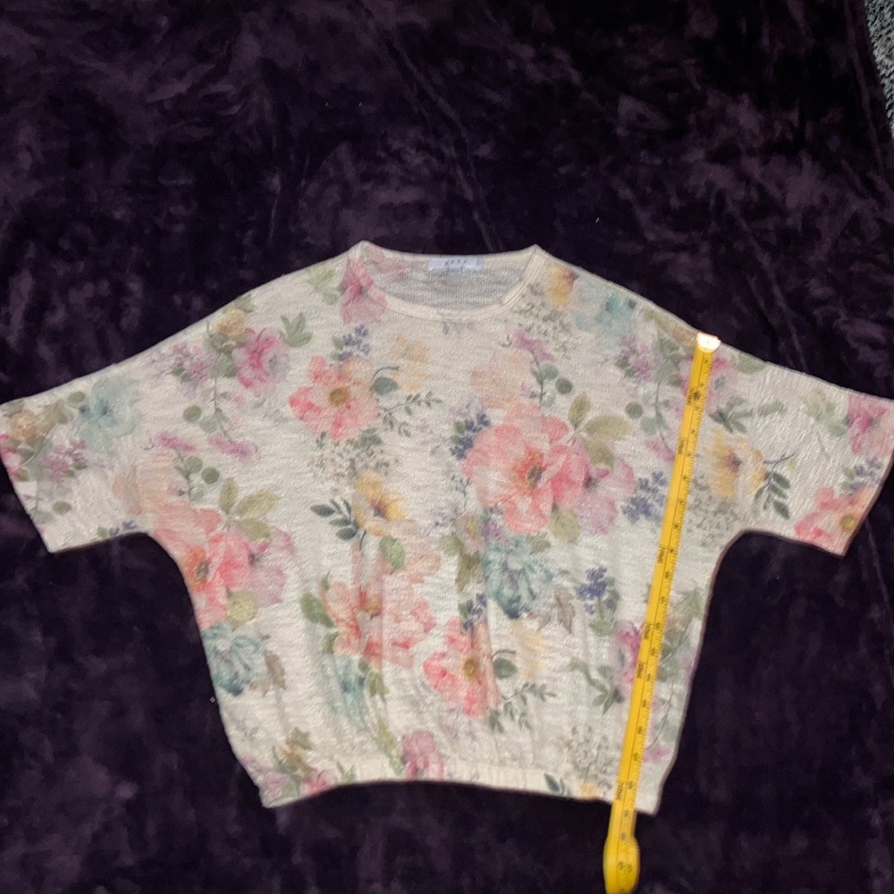 Gaze Textured Knit Top in Cream